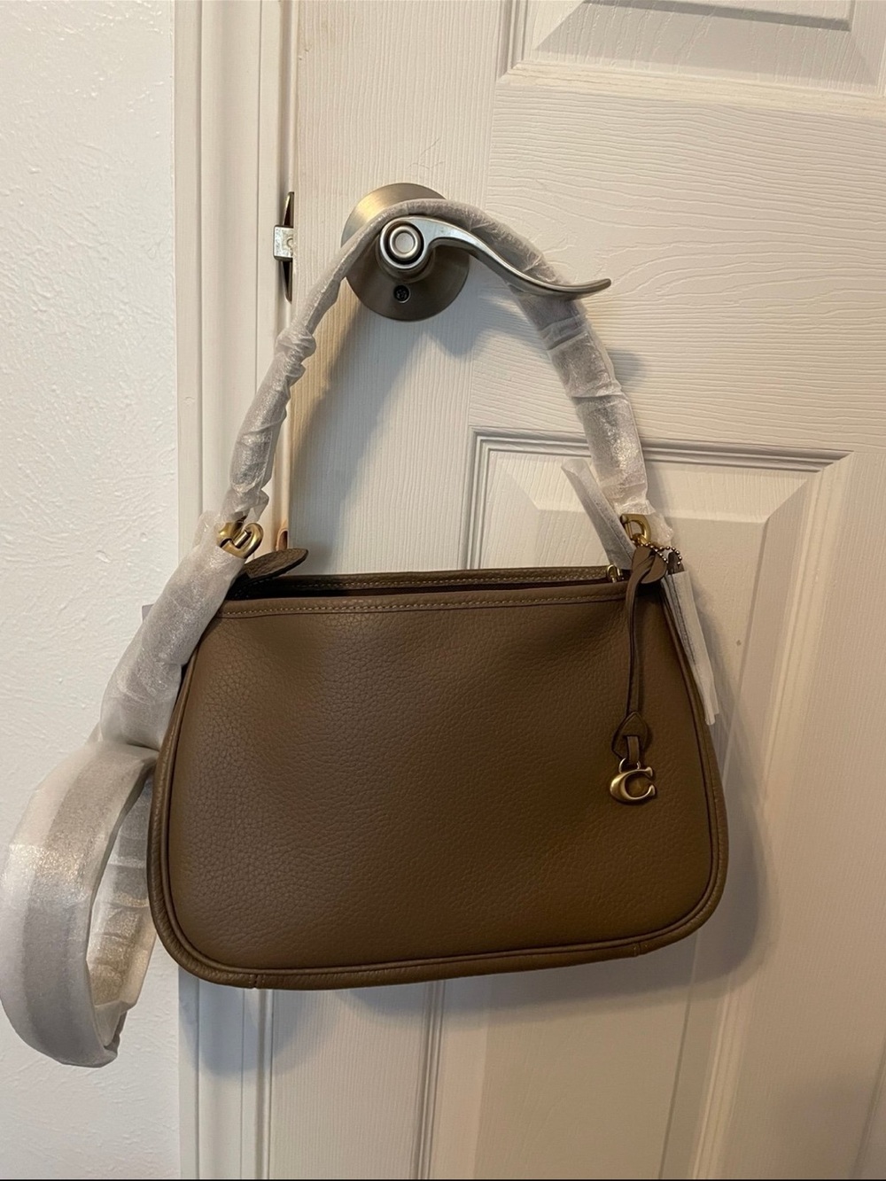 Coach Cary Shoulder Bag (Dark Stone)